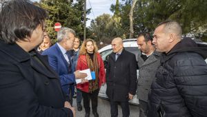 Başkan Soyer Urla'daki çalışmaları denetledi