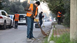 -	Buca'da dur durak bilmeyen temizlik mesaisi 