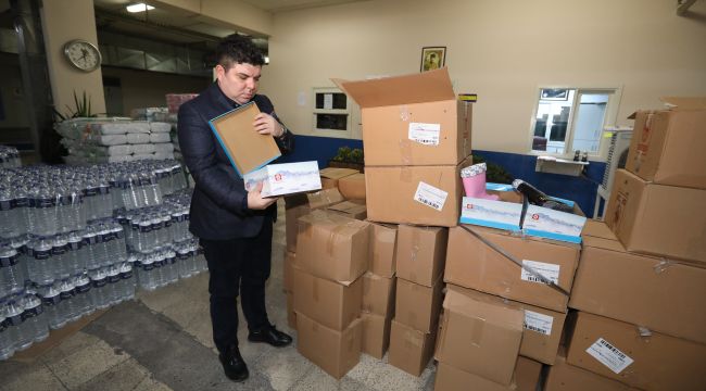Dayanışma kamyonu Buca'dan Elazığ'a yola çıktı