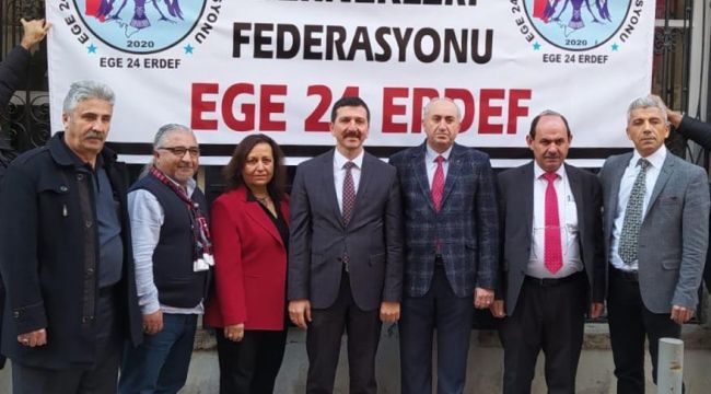 Ege'de Yaşayan Erzincanlıların Federasyon Hayali Gerçek Oldu 