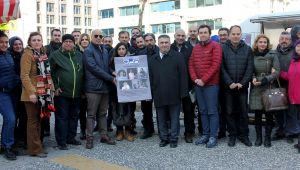 EMD İzmir Şubesi'nden yaşamını yitiren üyeleri için anma töreni 