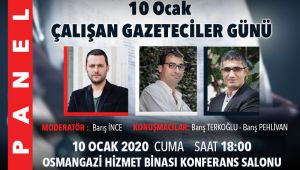 Gazeteciler basın özgürlüğünü anlatacak