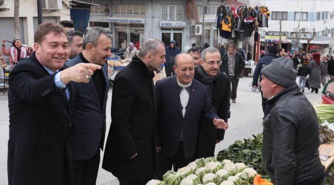 AK Parti Teşkilat Başkanı Kandemir'den tam gün İzmir mesaisi