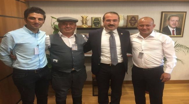 AK Partili Kırkpınar taş ocağını istemeyen köylülerin sesine kulak verdi