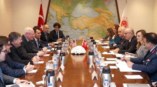 Bakan Yardımcısı Karaosmanoğlu, ABD Suriye Özel Temsilcisi Jeffrey Ve ABD Ankara Büyükelçisi Satterfield İle Görüştü