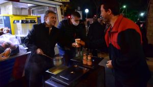 Başkan İduğ'dan vatandaşlara çorba ikramı