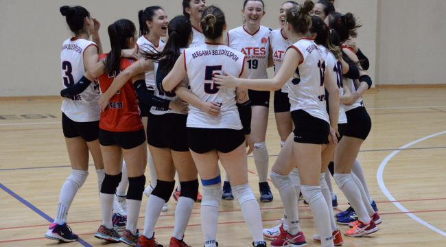 Bergama Belediyespor, Voleybolda da başarının adı oldu