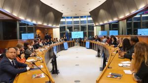 CHP'li Purçu Avrupa Parlamentosuna Roman Çıkartması Yaptı