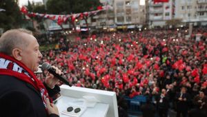Cumhurbaşkanı Erdoğan Bergama'da Halka Seslendi