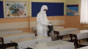 İstanbul'da okullar virüslere karşı nano gümüş teknolojisi ile temizlendi