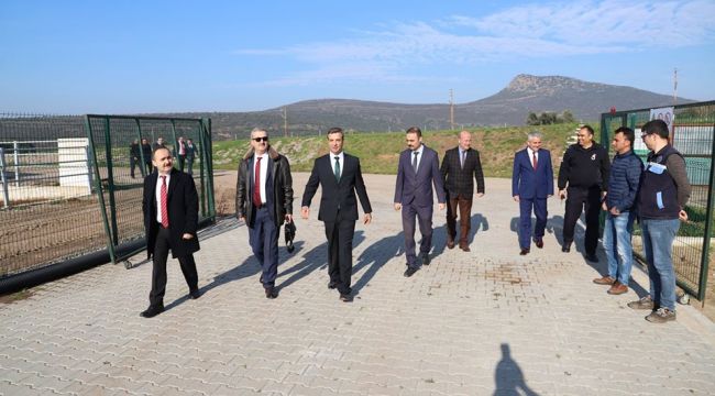  İzmir Cumhuriyet Başsavcısı Foça Açık Ceza İnfaz Kurumunu ziyaret etti