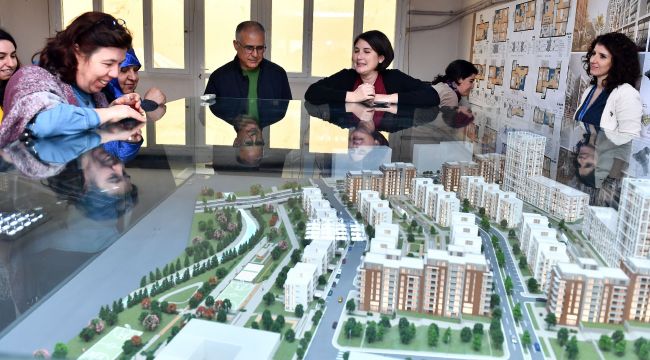 İzmir Emrez'de kentsel dönüşüm çalışmaları sürüyor