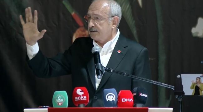 Kılıçdaroğlu: Nerede bir sorun varsa o sorunun en sağlıklı, en tutarlı çözüm adresi CHP'dir