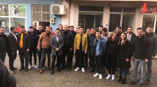 Kiraz CHP Gençlik Kollarında Başkan Bir Kez Daha Serkan barut Oldu