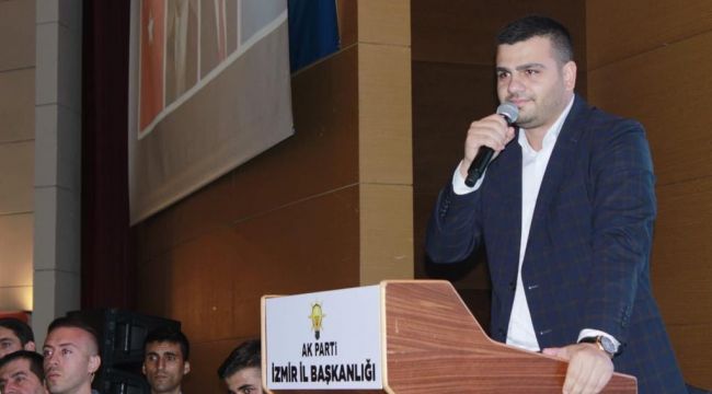 AK Parti İzmir Gençlik Kolları Başkanı Eyyüp Kadir İnan; ''Gençlik eve sığar''