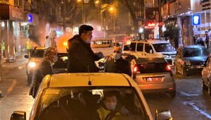 Başkan Kılıç'tan gece mesaisi: Araca bindi sokakları ilaçladı 