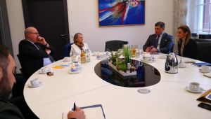 Başkan Tugay'dan Almanya'ya işbirliği ziyareti