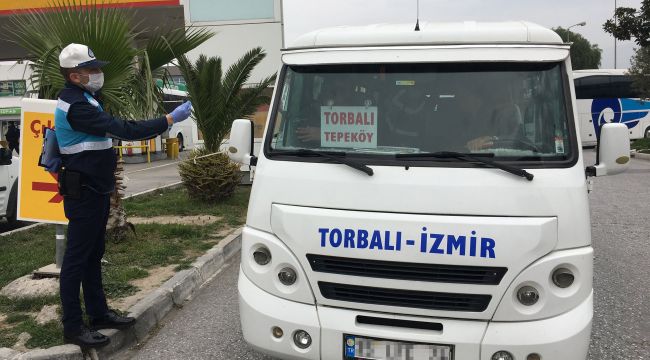 Büyükşehir'den minibüs esnafına destek