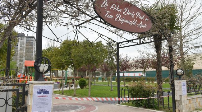 Çiğli'de Çocuk Parkları geçici olarak kapatıldı