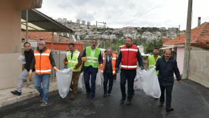 Çiğli'de pazartesi temizliklerine devam 