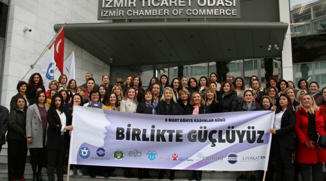 İzmirli İş Kadınları ve Derneklerden 'Birlikte Güçlüyüz' etkinliği
