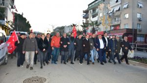 Kemalpaşa'da Şehitlere Saygı Yürüyüşü 