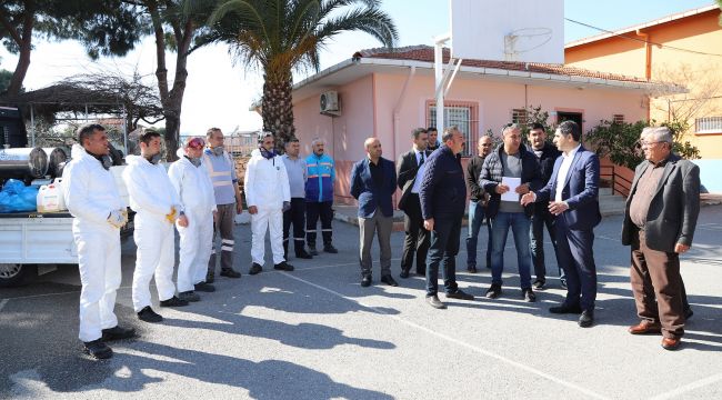 Menderes Belediyesi'nden Koronavirüs Önlemi