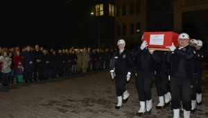 Şehit Gümrük Memuru memleketi Mersin'e uğurlandı