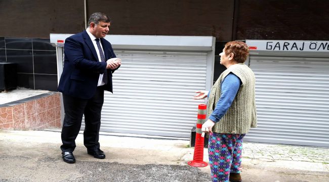 Tugay'dan mahallelere 'koronavirüs' ziyaretleri