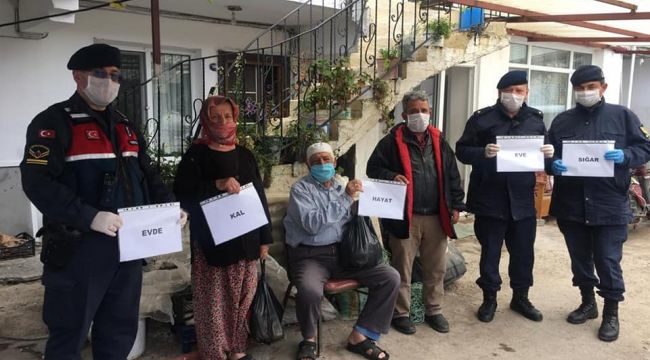 Urla'da yaşlılara ve ihtiyaç sahiplerine eve hizmet