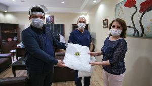 Başkan Kılıç'tan 500 sağlık çalışanına ekipman desteği 