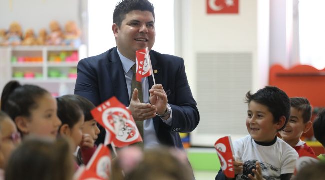 Bucalı minikler evlerinde oyunla eğitimle kalacak 