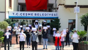 Çeşme Belediyesi personeline Koronavirüs eğitimi...