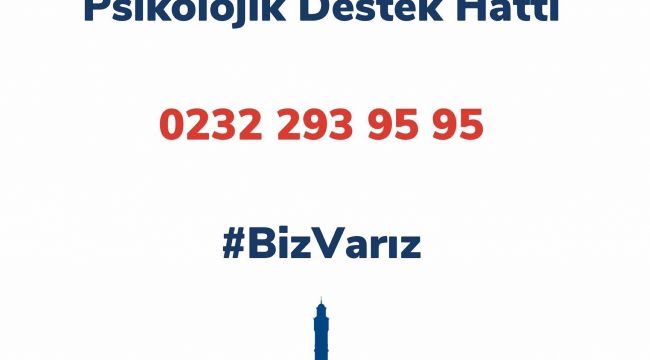 İzmir'de psikolojik destek hattı devrede
