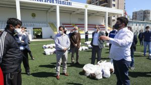 Başkan Kılıç'tan Bucalı amatör kulüplere Ramazan desteği 