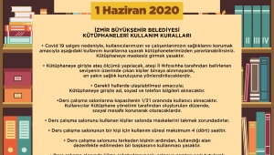 Büyükşehir kütüphanelerin kurallarını açıkladı