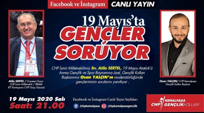 CHP Kemalpaşa'dan gençlere Nutuk ve mektuplu çağrı