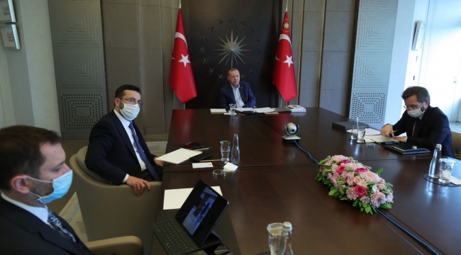 Cumhurbaşkanı Erdoğan: "Türkiye küresel salgın sürecini başarıyla yönetmiş ve sonuca yaklaşmıştır"