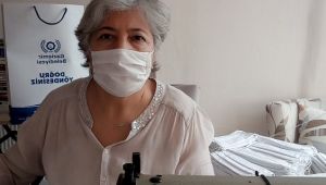 Gaziemirli kadınlardan maske seferberliği