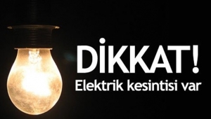 İzmir'de 24 İlçede Elektrik Kesintisi