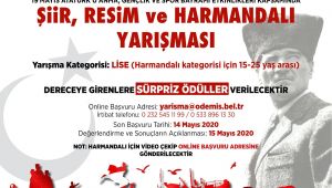 Ödemiş Belediyesi'nden gençler için yarışma