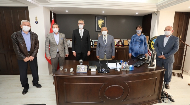 Başkan Arda'dan esnaf temsilcilerine destek ziyareti