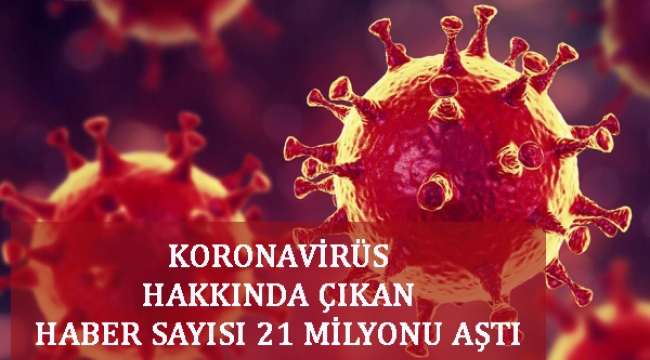 Koronavirüs Hakkında Çıkan Haber Sayısı 21 Milyonu Açtı