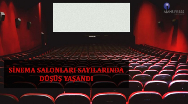 Sinema Salonları Sayılarında Düşüş Yaşandı