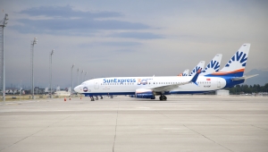 SunExpress dış hat uçuşlarına başladı