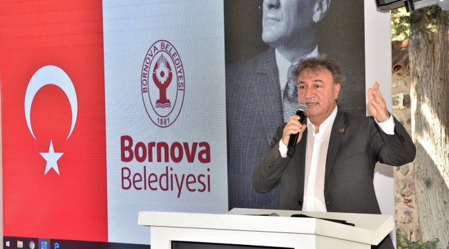 Başkan İduğ, İZKON toplantısında projelerini anlattı