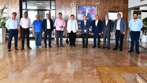 CHP'nin Ege İl Başkanları Başkan Soyer'i ziyaret etti