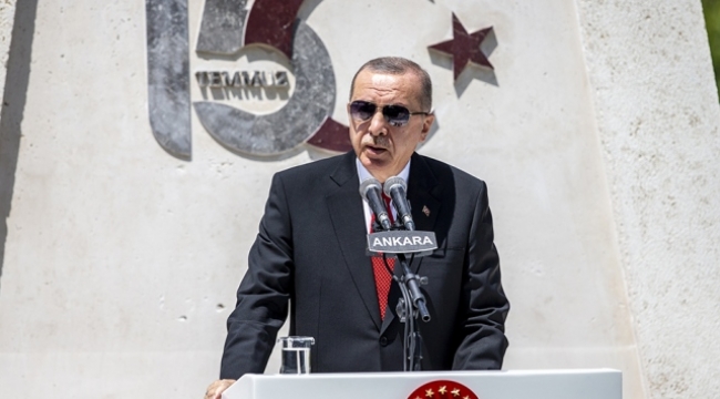 Cumhurbaşkanı Erdoğan: Malazgirt'te ne olmuşsa 15 Temmuz'da o olmuştur