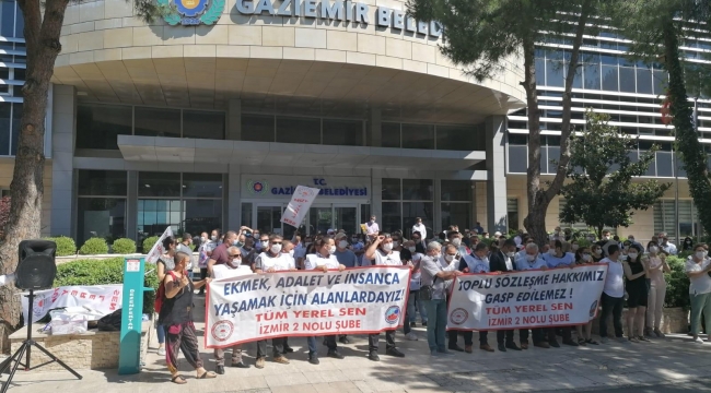 Gaziemir Belediyesi Memurların Direnişine Aldırış Etmiyor