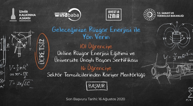 İzmir Kalkınma Ajansı'ndan İzmir Üniversitelerindeki Öğrencilere Ücretsiz Rüzgar Enerjisi Eğitimi